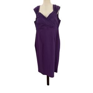 NWT Pinup‎ Couture Dress 4x Purple Wiggle USA Made Retro Vintage Inspired 50s